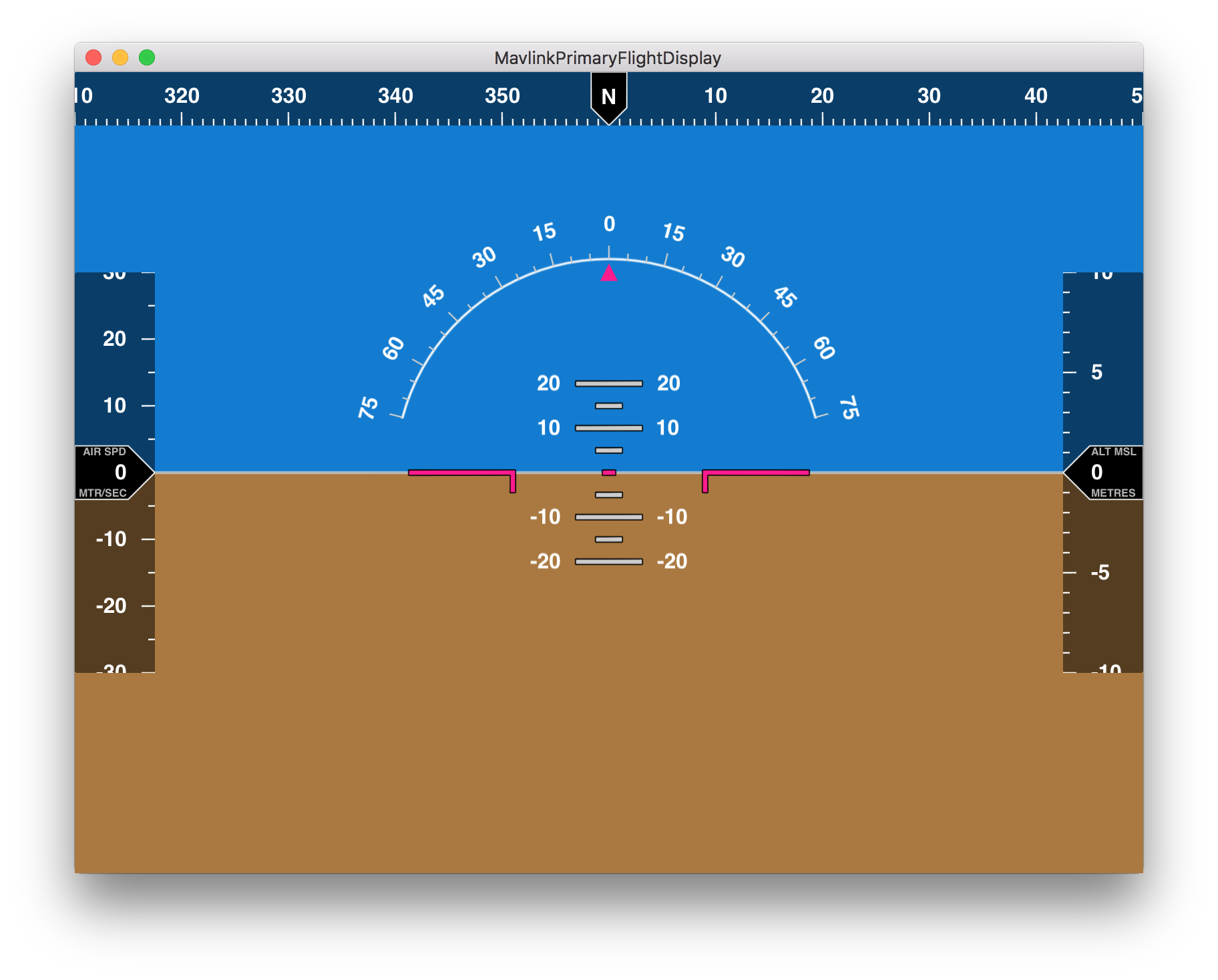 Primary Flight Display for Mavlink- Custom Styles